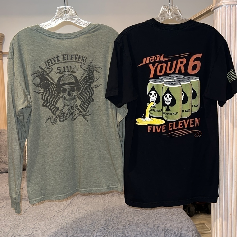 5.11 Tactical Mens Graphic Tees Bundle Size Medium